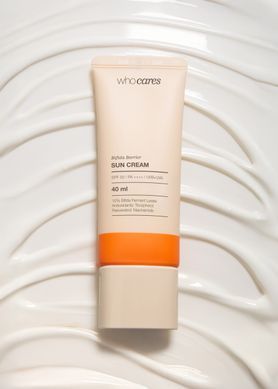 Сонцезахисний крем з антиоксидантним захистом whocares Bifida Barrier Sun Cream 40 мл