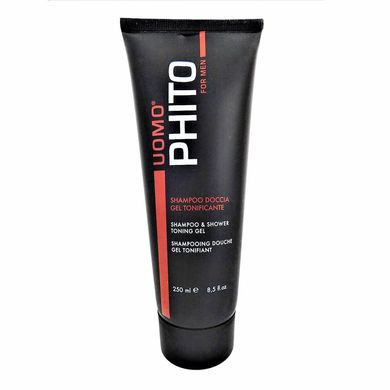 Toning shampoo-gel for men Phito Uomo, 250 ml