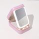 Скринька-органайзер для косметики ANbeauty LED 17х11.5х6 см Рожевий (AN0103637)
