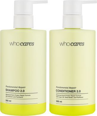 Набір засобів для волосся whocares Fundamental Repair 2.0 Hair Set 300 + 300 мл